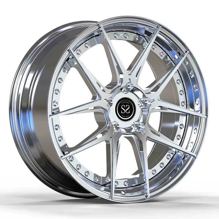 Polished Custom 2-Piece Forged Aluminum Alloy Rims 20X11 for Audi Q7