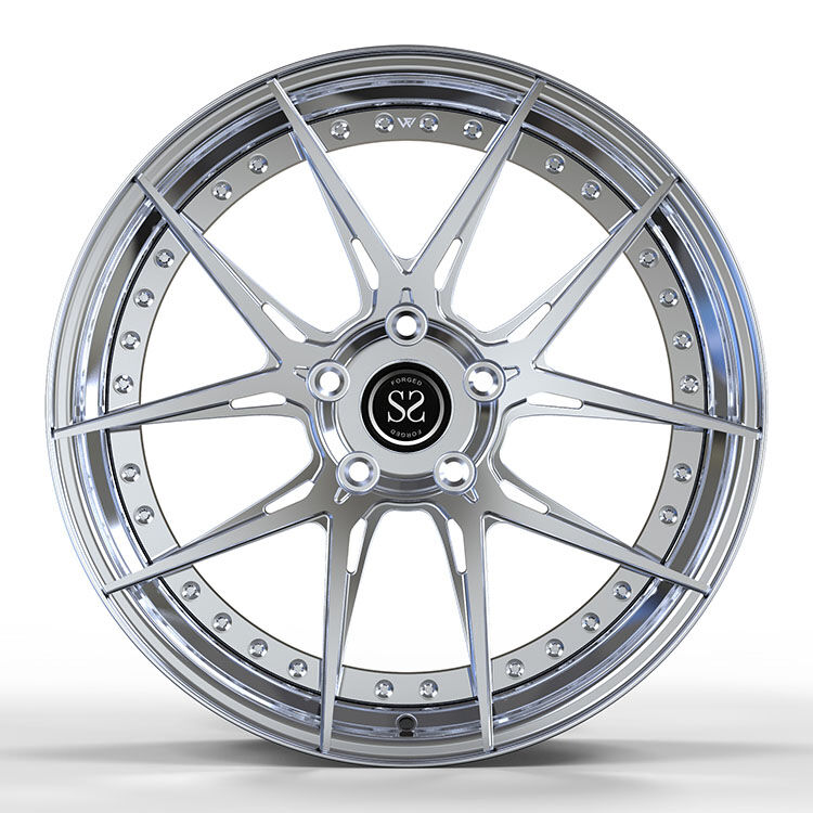 Polished Custom 2-Piece Forged Aluminum Alloy Rims 20X11 for Audi Q7