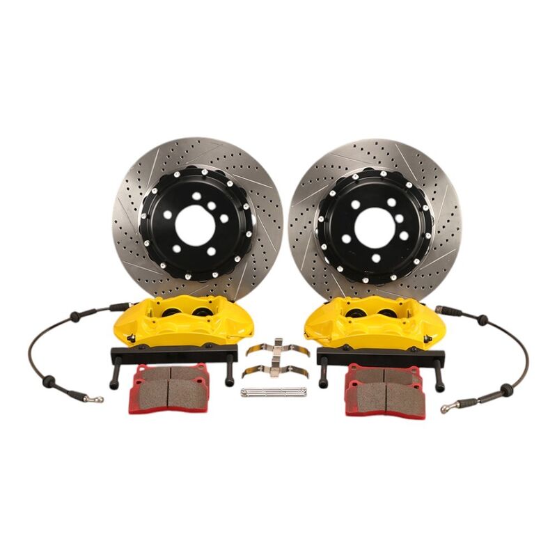 Professional Big Brake Kit with 6 Pistons and 330mm/355mm/380mm Discs for Tesla Models S/X/3/Y - Customized Color