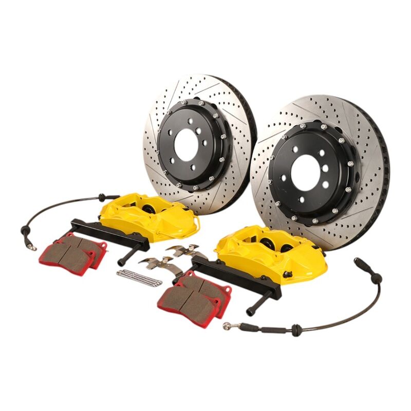 Professional Big Brake Kit with 6 Pistons and 330mm/355mm/380mm Discs for Tesla Models S/X/3/Y - Customized Color