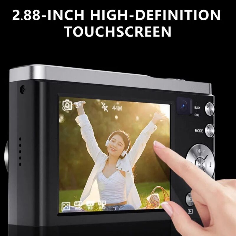 DC305X Kids Camera with 5K Video Resolution 10X Optical Zoom and 56MP CMOS Sensor for Vlogging