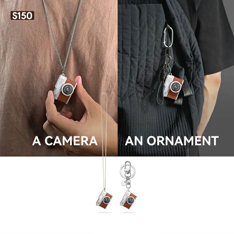 S150 Mini Necklace Camera with 1080P HD Video 0.96