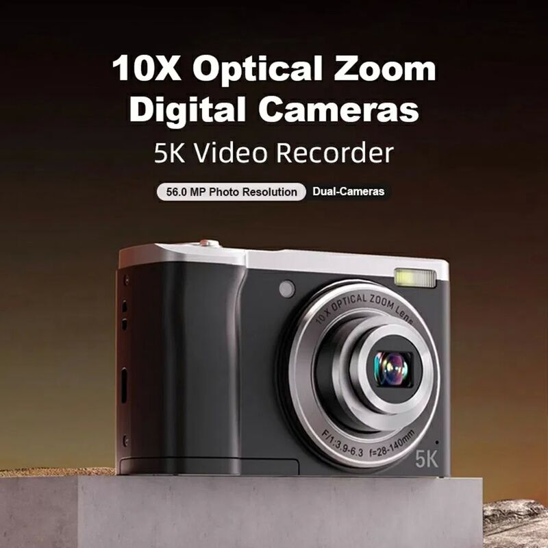 DC305X 5K Digital Camera with 5X Optical Zoom, Image Stabilization, and 5K Video Recording - Includes 32GB Card