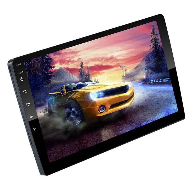 R-760A 10.1-Inch HD IPS Screen Android GPS Navigator with 1GB RAM + 16GB ROM and 12-Light Rear View Camera