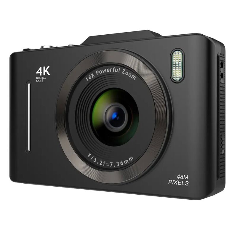 Portable Digital Camera with 2.8-inch IPS Screen 16x Digital Zoom and Anti-Shake Shooting for Kids and Teens