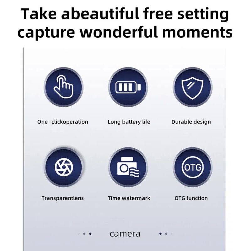 DC23 Mini Digital Camera with 0.96-Inch Screen and 1080P HD Video Recorder - Compact Design for Students