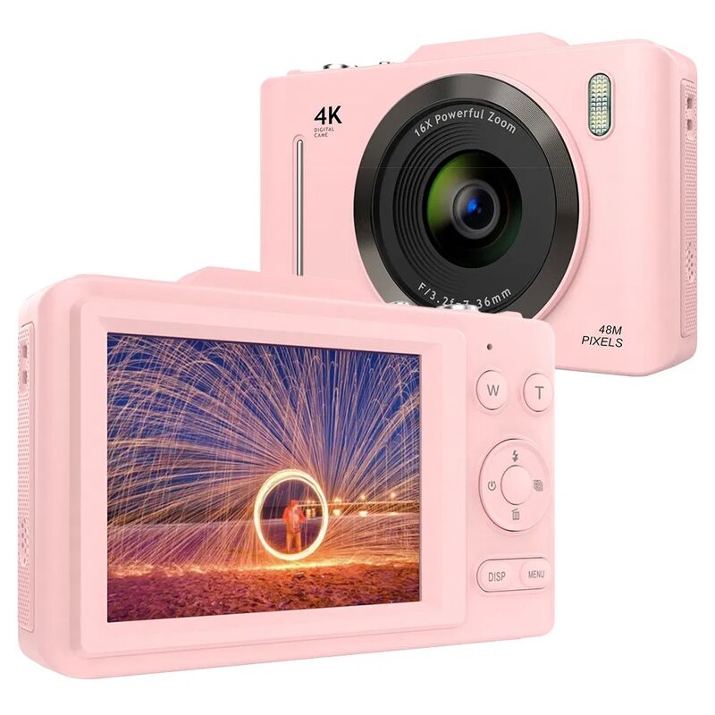 H16 2.8-inch IPS Screen Digital Camera with 16X Zoom and Anti-Shake for Students