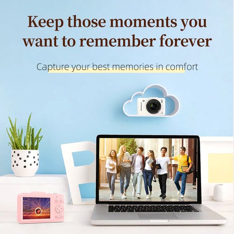 H16 2.8-inch IPS Screen Digital Camera with 16X Zoom and Anti-Shake for Students