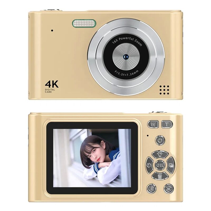 H15 2.4-inch IPS Screen Digital Camera with 1080P HD Resolution and 16X Digital Zoom for HD Photo Video Recording
