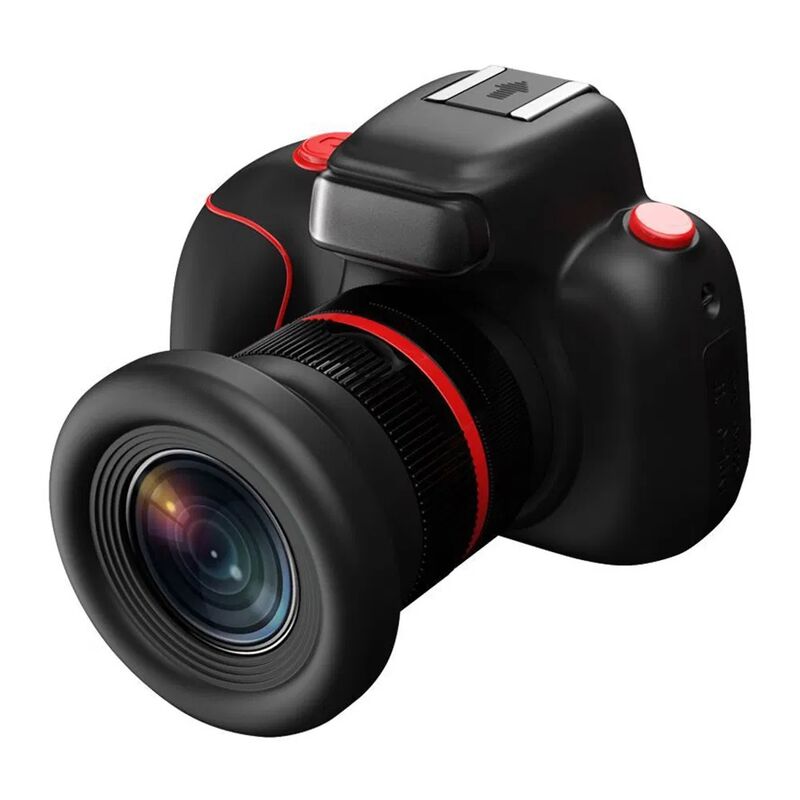 D6PRO 2.4 Inch Dual Lens Digital Camera with 4K Video Recording 4X Digital Zoom and 1200mAh Battery