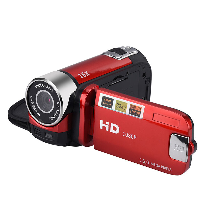 16MP HD Digital Camera with 1080P Video Recording and 16X Zoom for Clear Night Vision and Anti-Shake