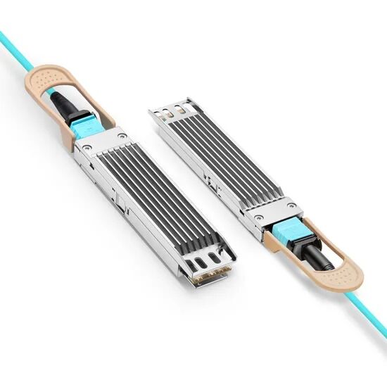 800Gbps Low Insertion Loss Active Optical Cable with 30mm Minimum Bending Radius for High-Speed Data Centers