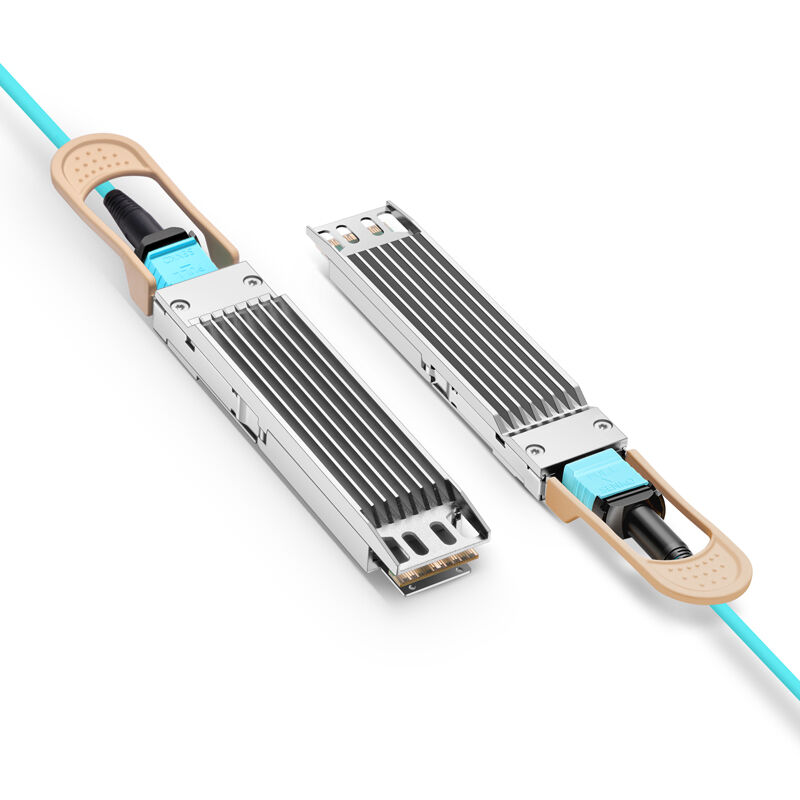 800Gbps Low Insertion Loss Active Optical Cable with 30mm Minimum Bending Radius for High-Speed Data Centers