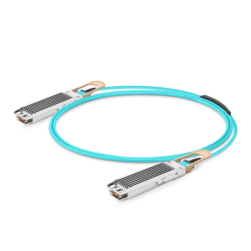 800Gbps Low Insertion Loss Active Optical Cable with 30mm Minimum Bending Radius for High-Speed Data Centers