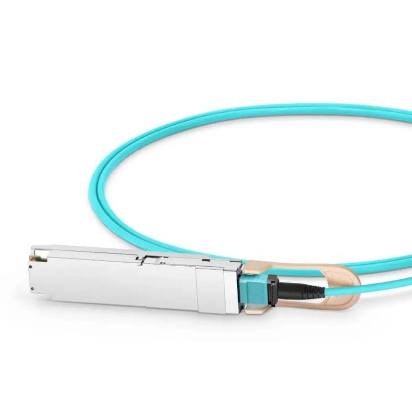 800Gbps Low Insertion Loss Active Optical Cable with 30mm Minimum Bending Radius for High-Speed Data Centers