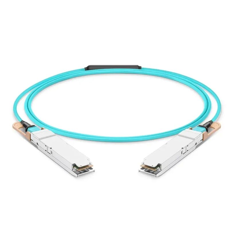 800Gbps Low Insertion Loss Active Optical Cable with 30mm Minimum Bending Radius for High-Speed Data Centers