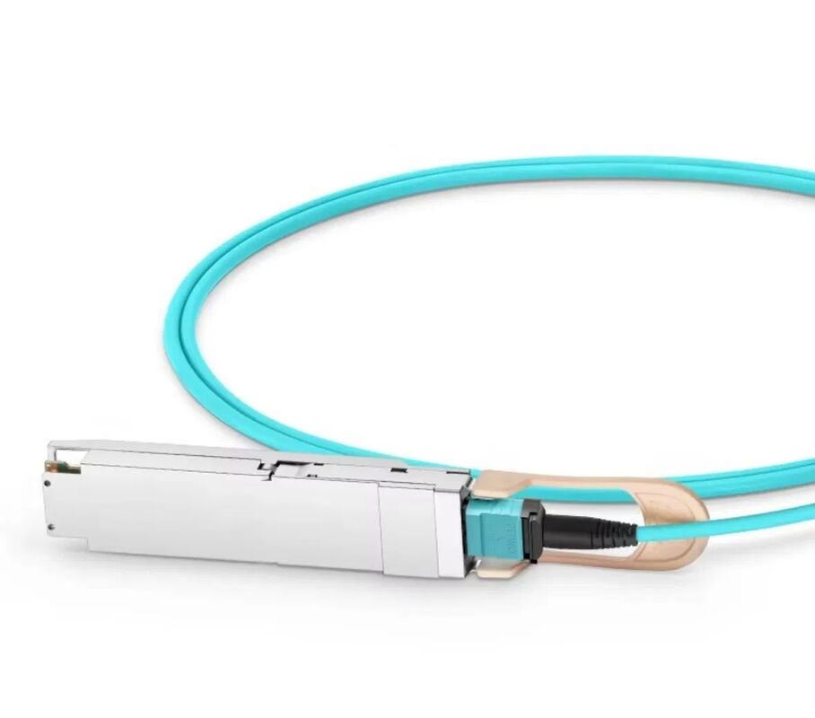 800Gbps Hot-pluggable QSFP-DD800 Active Optical Cable for Data Center and Cloud Networking