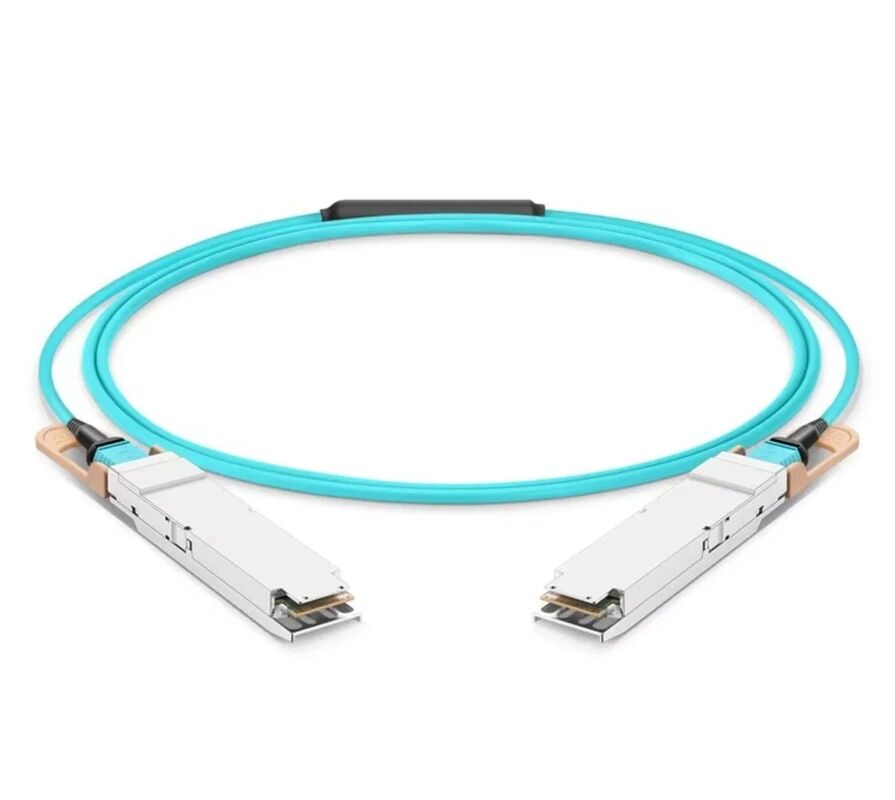 400Gbps QSFP-DD to 2xQSFP56 Active Optical Cable with Low Power Dissipation for Data Centers