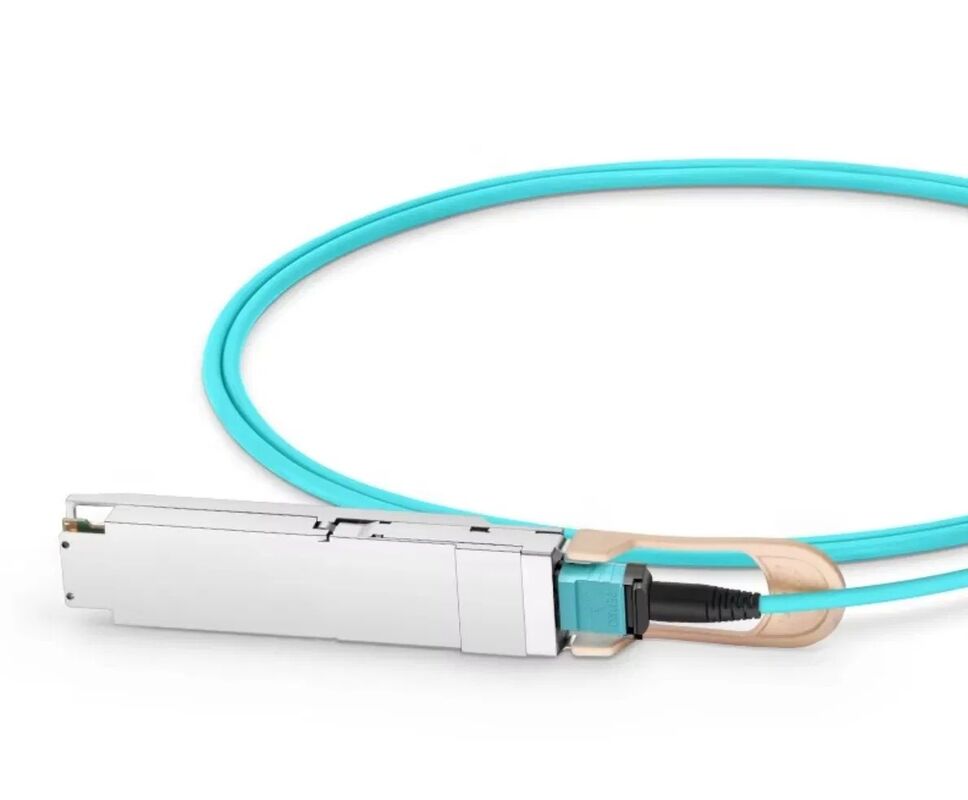 400Gbps QSFP-DD to 2xQSFP56 Active Optical Cable with Low Power Dissipation for Data Centers