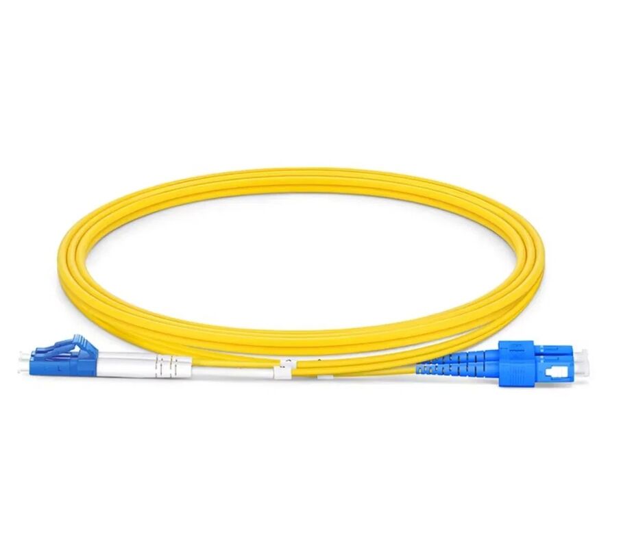9/125μm Single-Mode Bending Insensitive Fiber Patch Cord with Low Insertion Loss for High-Density Data Centers