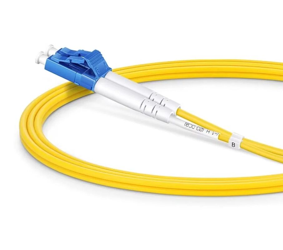 9/125μm Single-Mode Bending Insensitive Fiber Patch Cord with Low Insertion Loss for High-Density Data Centers