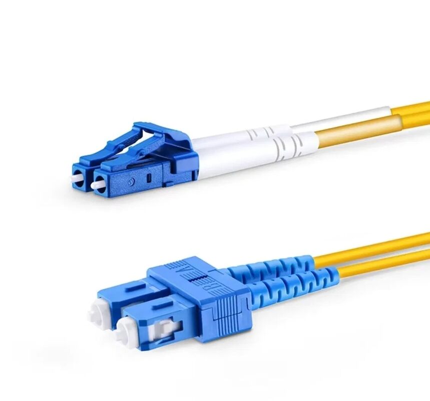 9/125μm Single-Mode Bending Insensitive Fiber Patch Cord with Low Insertion Loss for High-Density Data Centers