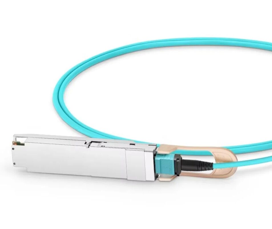 HZAS25Ax SFP28 AOC 25Gbps Active Optical Cable with 25.78125GB/s Hot-pluggable and Low Power Dissipation