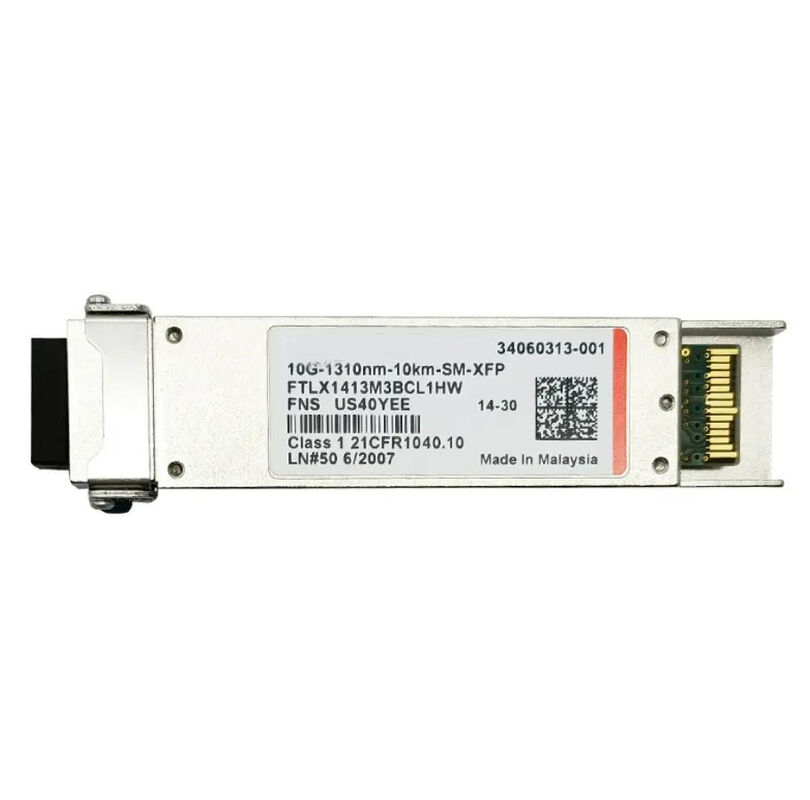 XFP Module 10G Single-Mode Optical Transceiver with 1550nm Wavelength 80km Transmission and LC Connector