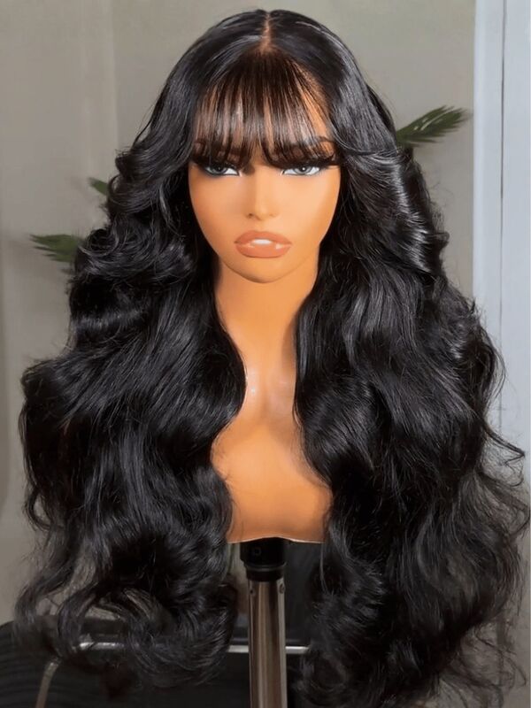 180% Density 13x4 Pre-Everything Glueless Lace Front Human Hair Wig with Loose Wave
