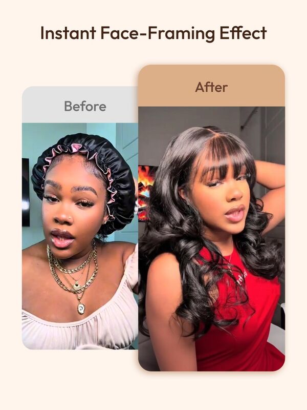 180% Density 13x4 Pre-Everything Glueless Lace Front Human Hair Wig with Loose Wave