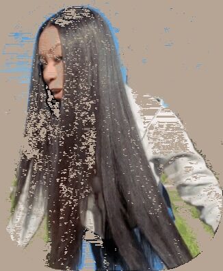 Yaki Natural Texture 150% Density Human Hair Wig with 7x5 Lace Closure and Glueless Design