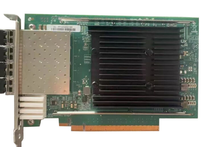 QLogic QLE2774 Quad-Port 32GB/S Fibre Channel HBA with PCIe 4.0 x16 Host Bus Adapter for Enterprise Servers