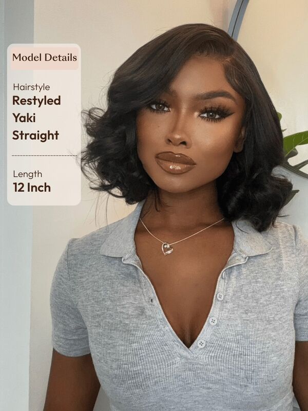 UNice 7x5 Bye-Bye Knots & 13x4 Pre-Everything Glueless Lace Front Human Hair Wig