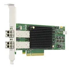 Broadcom Emulex LPe31002 Dual-Port 16GB/s Fibre Channel Host Bus Adapter with PCIe 3.0 x8 Interface and SFP+ LC Connector