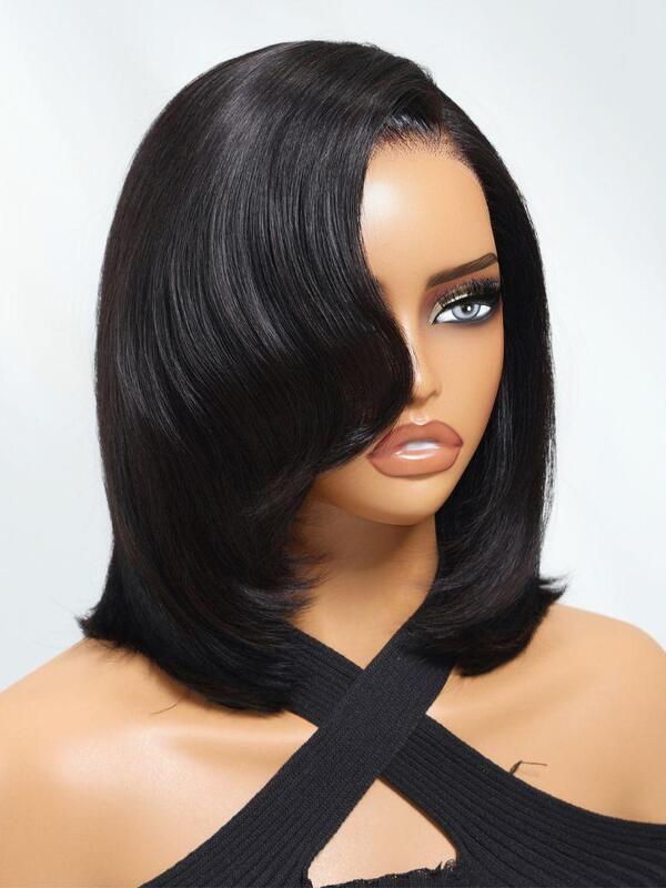 UNice 7x5 HD Lace Human Hair Wig with 150% Density and Invisible Drawstring for a Natural Look