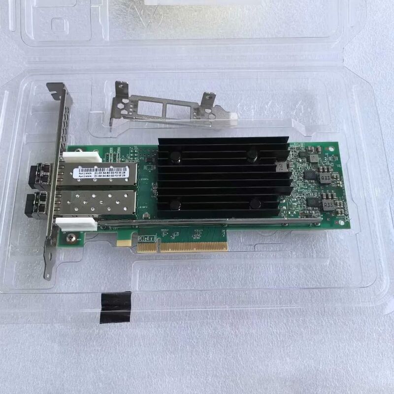 QLogic QLE2772-SR-SP 32Gbps Dual-Port SFP+ Fibre Channel HBA with PCIe 4.0 x8 Interface for Enterprise Storage