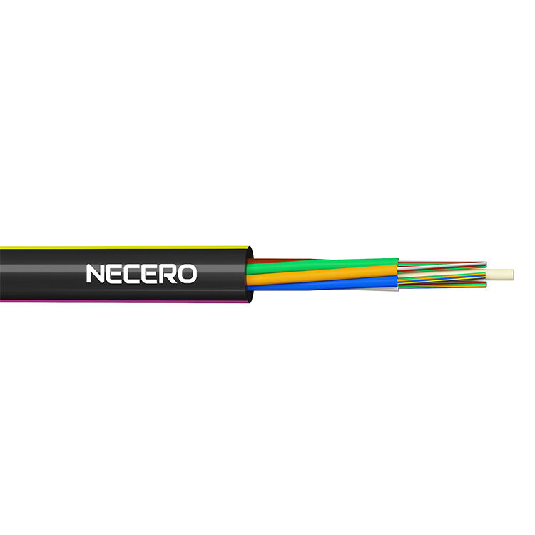 12 Core G652D Single Mode Outdoor Optical Fiber Cable GYFTY Non-Armored Cable
