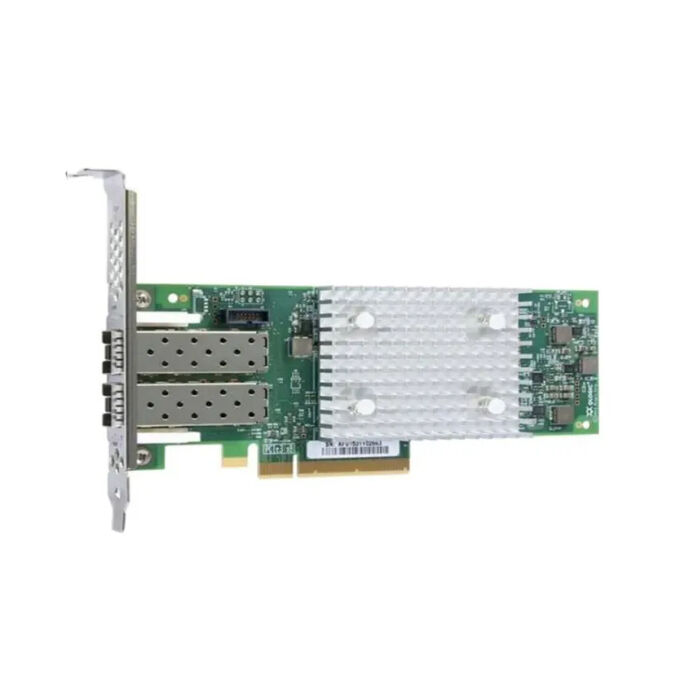 Marvell QLogic QLE2742 Dual-Port 32GB/s Gen6 Fibre Channel HBA with PCIe 3.0 x8 Interface and SFP+ Module