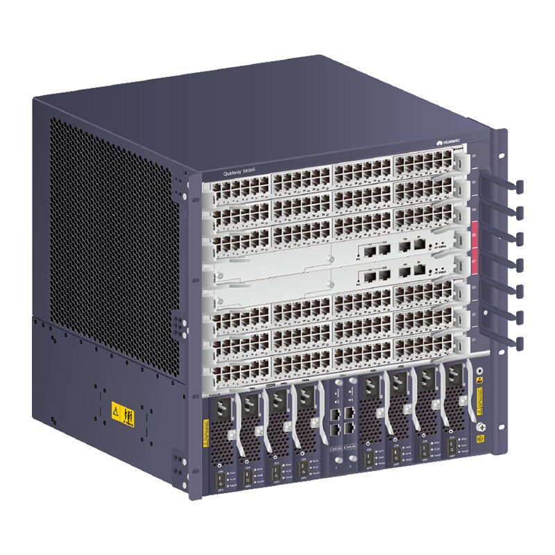 HW S9306 6 LPU Slots PoE Supported 10U High Chassis Network Ethernet Switch