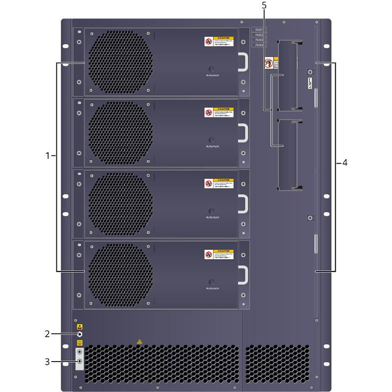 S9312E 12 LPU Slots 6 Power Slots PoE Supported Network Switch Chassis