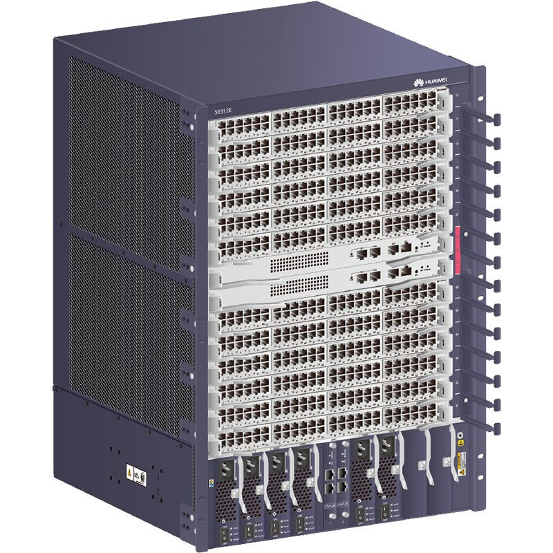 S9312E 12 LPU Slots 6 Power Slots PoE Supported Network Switch Chassis