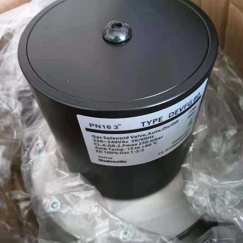 DEVFG65  DEVFG80 DEVFG100  United States Ignition Gas Solenoid Valve for Madewelle STOCK 209