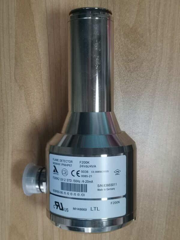 German Lamtek LAMTEC F200K2 UV-2 659 R60-06 Flame Fire Detection UV Flame Detector Electrical Equipment