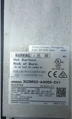 3G3MX2-A4055-ZV1 3G3X2-A4022-Z Frequency Converter for Omron Japan Original New