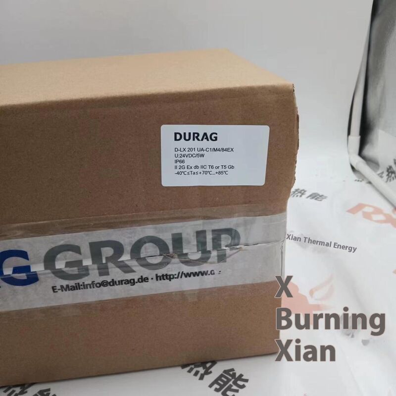 Original German Durag Flame Detector D-LX201 IG-C1/M4/84EX/SA with AC Motor and Plastic Relay in Stock