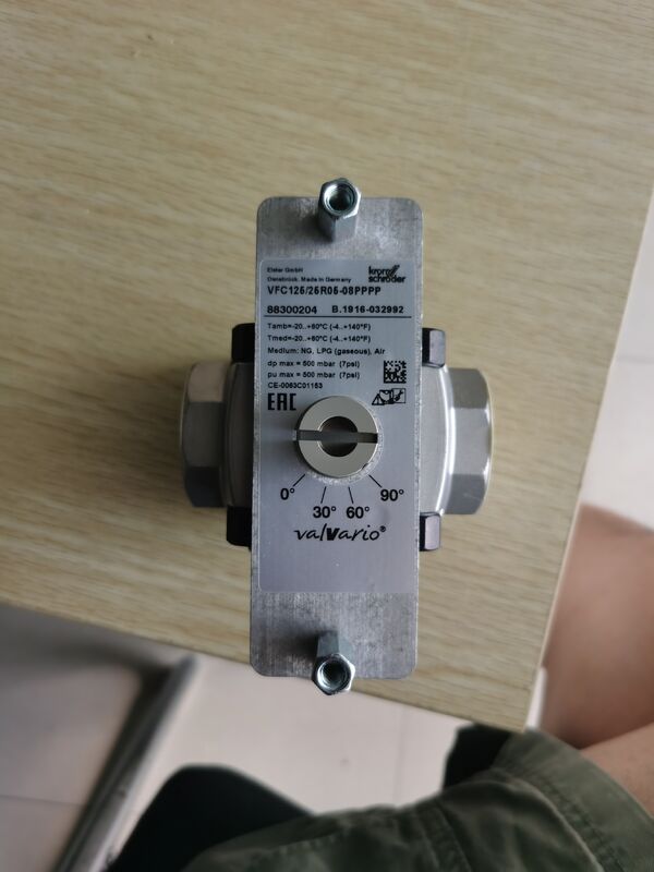 KromSchroder VFC125/25R05-08PPP Industrial AC Motor Linear Flow Control Transformer Order No. 88300204 in Stock