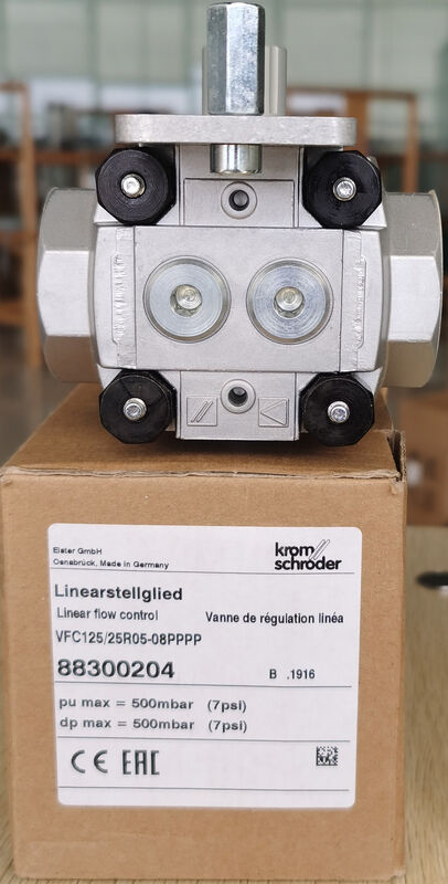 KromSchroder VFC125/25R05-08PPP Industrial AC Motor Linear Flow Control Transformer Order No. 88300204 in Stock