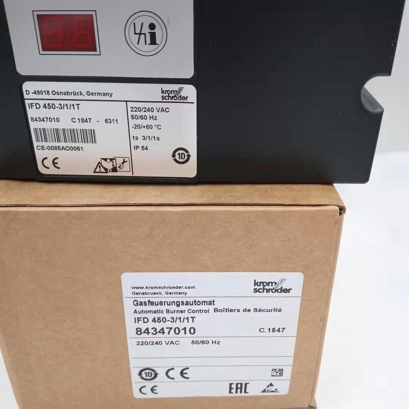 Discontinued, 3 in Stock  IFD450-5/1/1T  the Order No.84347020  Automatic burner Controller Transformer for KromSchroder