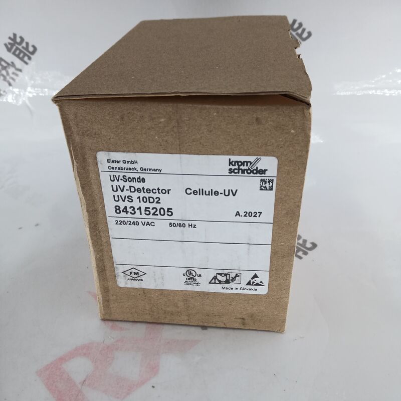 KromSchroder STOCK200 Flame Detector UVS10D2 UVS10D0G1 UV Original and New Condition with Copper Motor Order No. 84315200