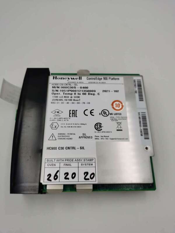 Honeywell  900C30S-0460   DCS SIS System Analog Input Card HC900   for  Spot 20
